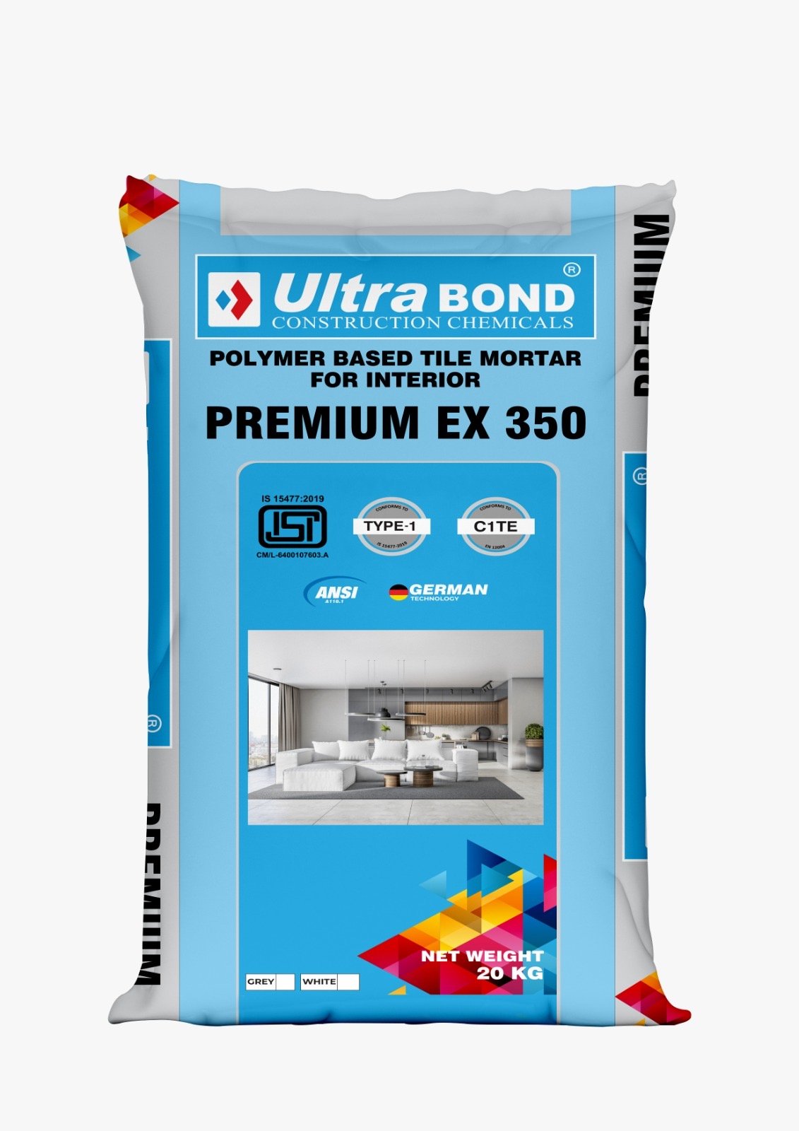 ULTRA BOND PREMIUM EX-350 Polymer Modified Tile Adhesive